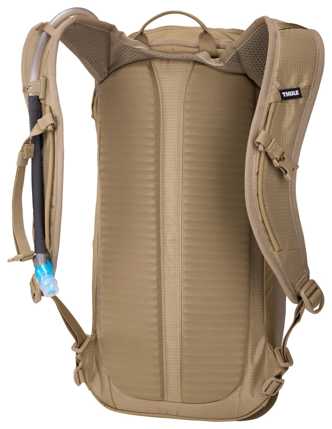 Thule AllTrail 16L Hydration Pack - Lightweight Hiking Backpack with Water Bladder, Faded Khaki - Perfect for Trail Running, Camping & Outdoor Adventures