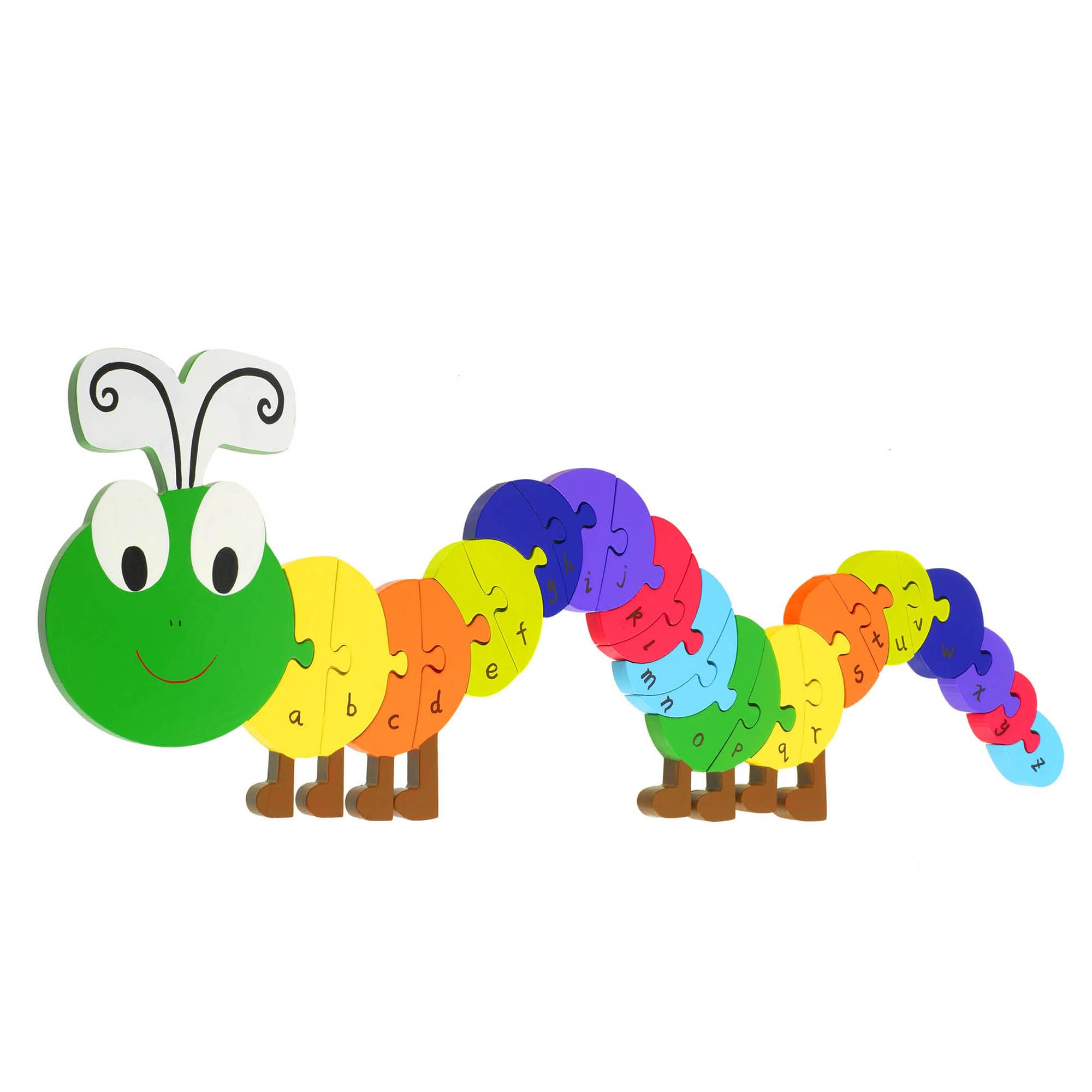 Educational Caterpillar Alphabet Puzzle for Kids - ABC Learning Toy for Toddlers & Preschoolers - Perfect for Classroom, Homeschooling & Early Childhood Development