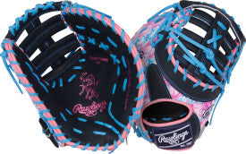 Rawlings Heart Of The Hide Baseball Glove - Navy/Swirl 10NSS - Premium Leather Baseball Mitt for Training & Games - Perfect for Infield, Outfield & Practice Sessions