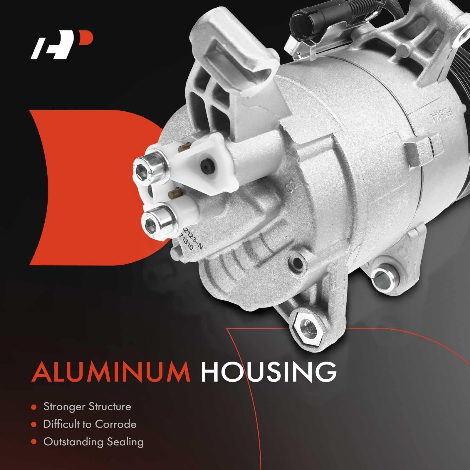 Premium AC Compressor with Clutch for 2002-2006 Mini Cooper 1.6L - High Performance Replacement Part - Perfect for Summer Cooling & Auto AC Repair