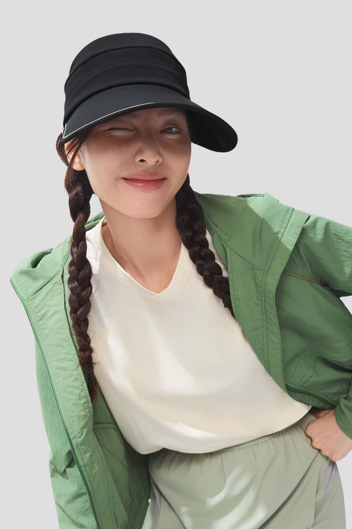UPF100+ Women's Wide Brim Duckbill Sun Hat for Outdoor Activities - Beach, Hiking & Gardening Sun Protection Hat