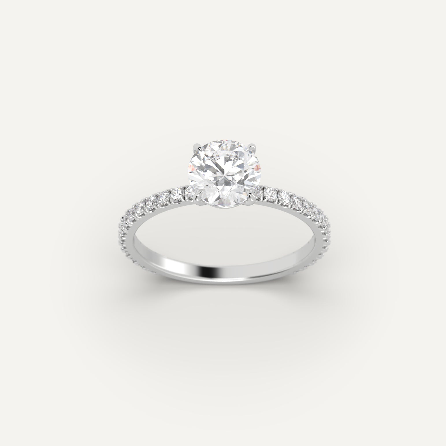 1 Carat Round Cut Diamond Engagement Ring for Women - Perfect for Proposals, Weddings & Anniversaries