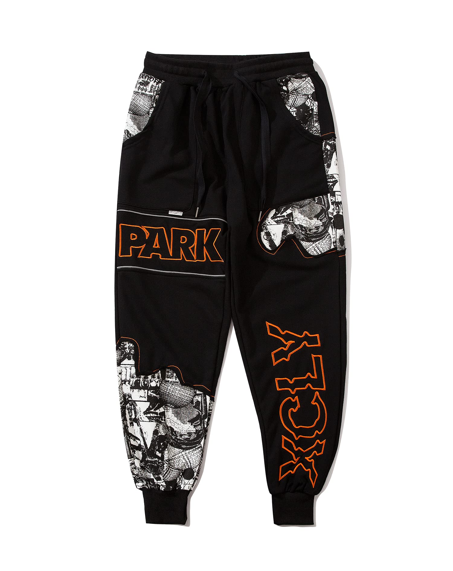 Niepce Inc Men's Ripped Jogger Pants - Stylish Streetwear Sweatpants for Casual Wear, Gym & Lounge | Trendy Distressed Design for Urban Fashion