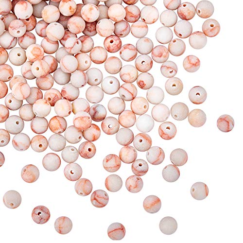 Red Netstone Beads