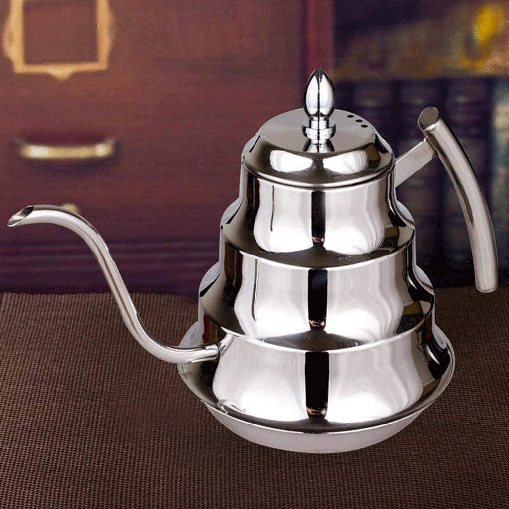 Premium Stainless Steel Tea Pot with Removable Infuser - Perfect for Loose Leaf Tea & Tea Bags | Dishwasher Safe & Heat Resistant | Ideal for Home, Office & Gift Giving