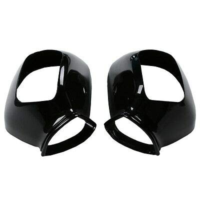 Honda Goldwing GL1800 2001-2011 Motorcycle Side Mirrors Replacement - Left & Right Rear View Mirror Housing Case Cover (Black) | Perfect for Road Trips & Daily Commuting