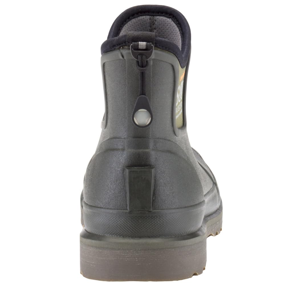 Dryshod Men's Sod Buster Waterproof Ankle Boots for Outdoor, Garden & Work - Lightweight Slip-Resistant Rubber Boots for Hiking, Farming & Yard Work