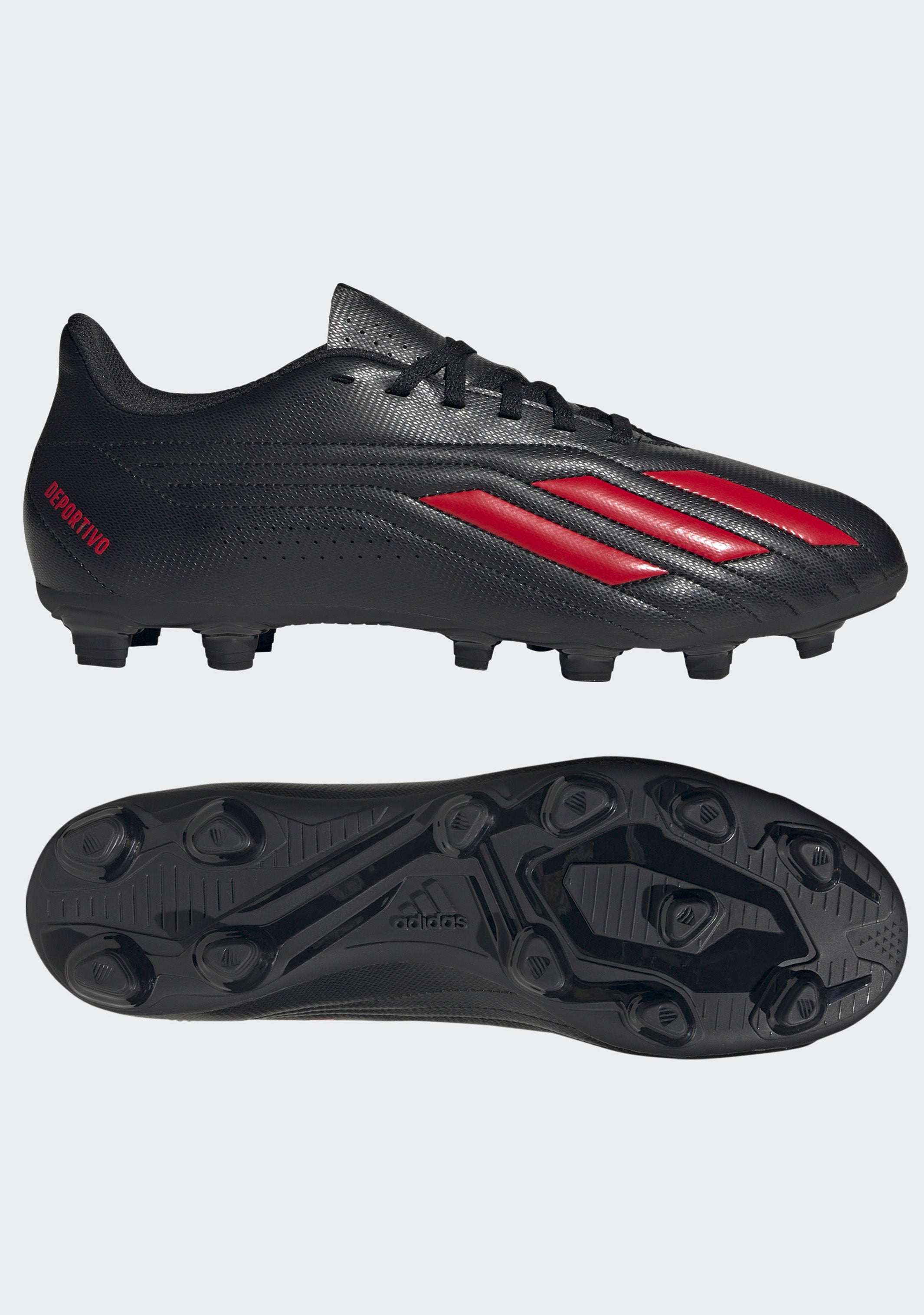 Adidas Men's Deportivo II FXG Soccer Cleats - Lightweight Football Boots for Turf & Artificial Grass - Perfect for Training & Matches