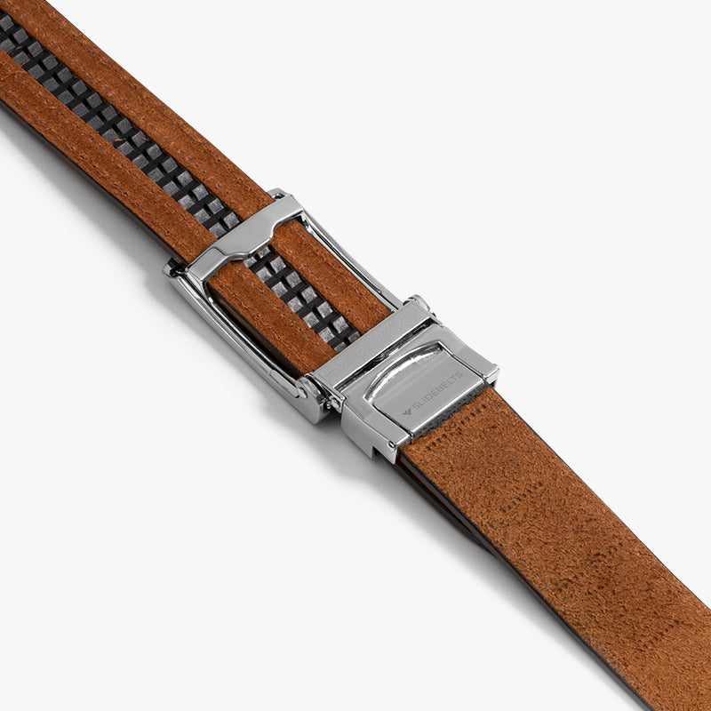 Premium Woodland Full Grain Leather Belt for Men - Durable & Stylish Casual & Dress Wear - Perfect for Outdoor Adventures, Office & Everyday Use