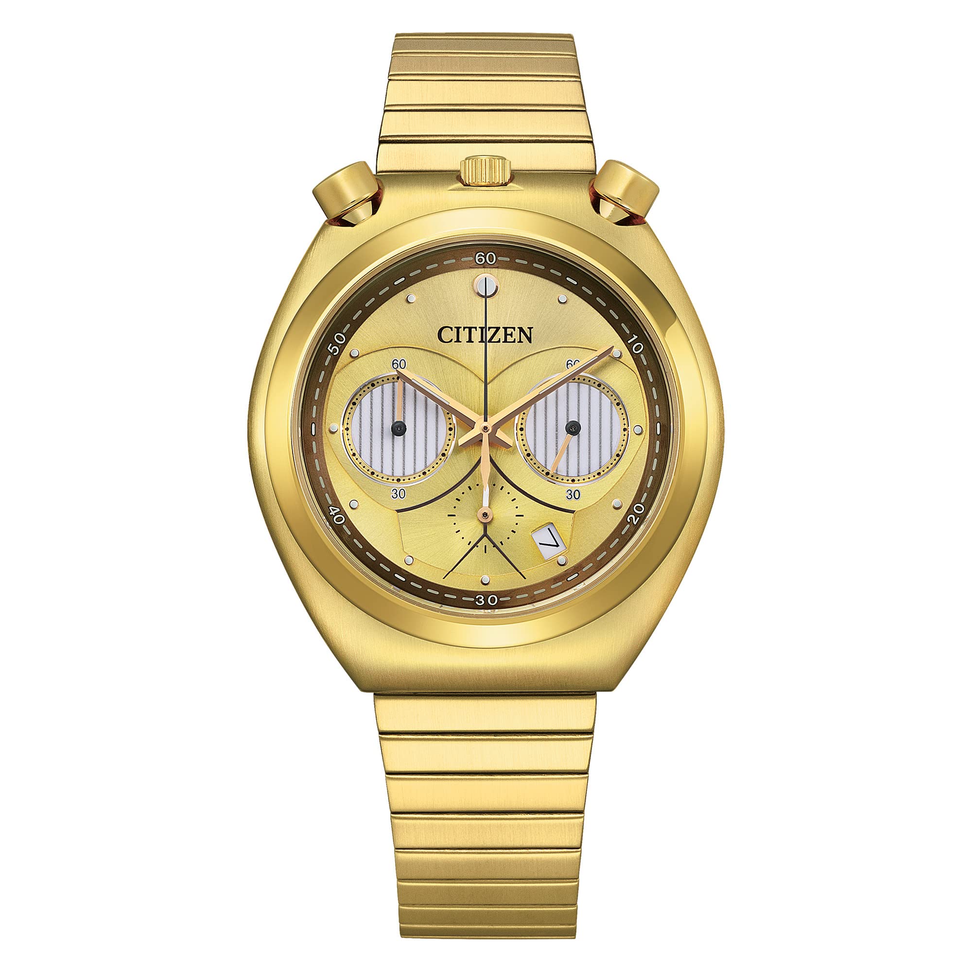 Citizen Quartz Star Wars Men's Watch - Stainless Steel Analog Digital Watch with Star Wars Design - Perfect for Collectors, Gifts & Everyday Wear