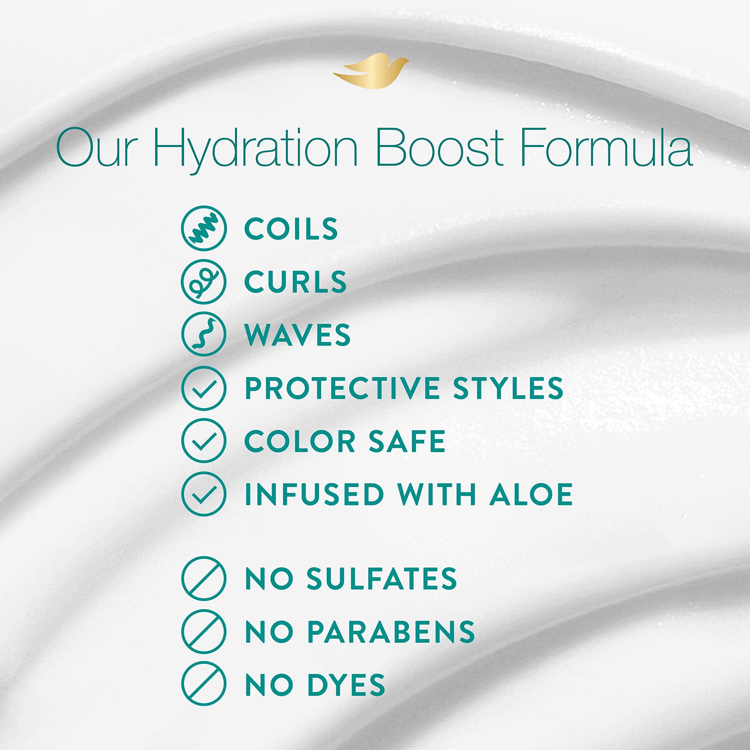 Dove Amplified Textures Leave-in Treatment: Hydrating Scalp Tonic & Moisturizing Hair Mask for Dry Scalp – 3.2 oz | Revitalizing Hair Care for Curly, Coily & Textured Hair | Perfect for Daily Hydration & Scalp Nourishment