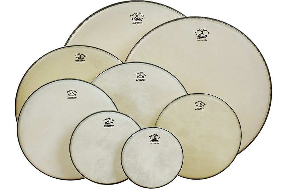 Remo Ambassador Fiberskyn Bass Drumhead 40 Inch - Premium Synthetic Drum Head for Professional Drummers | Perfect for Jazz, Orchestral & Studio Recording