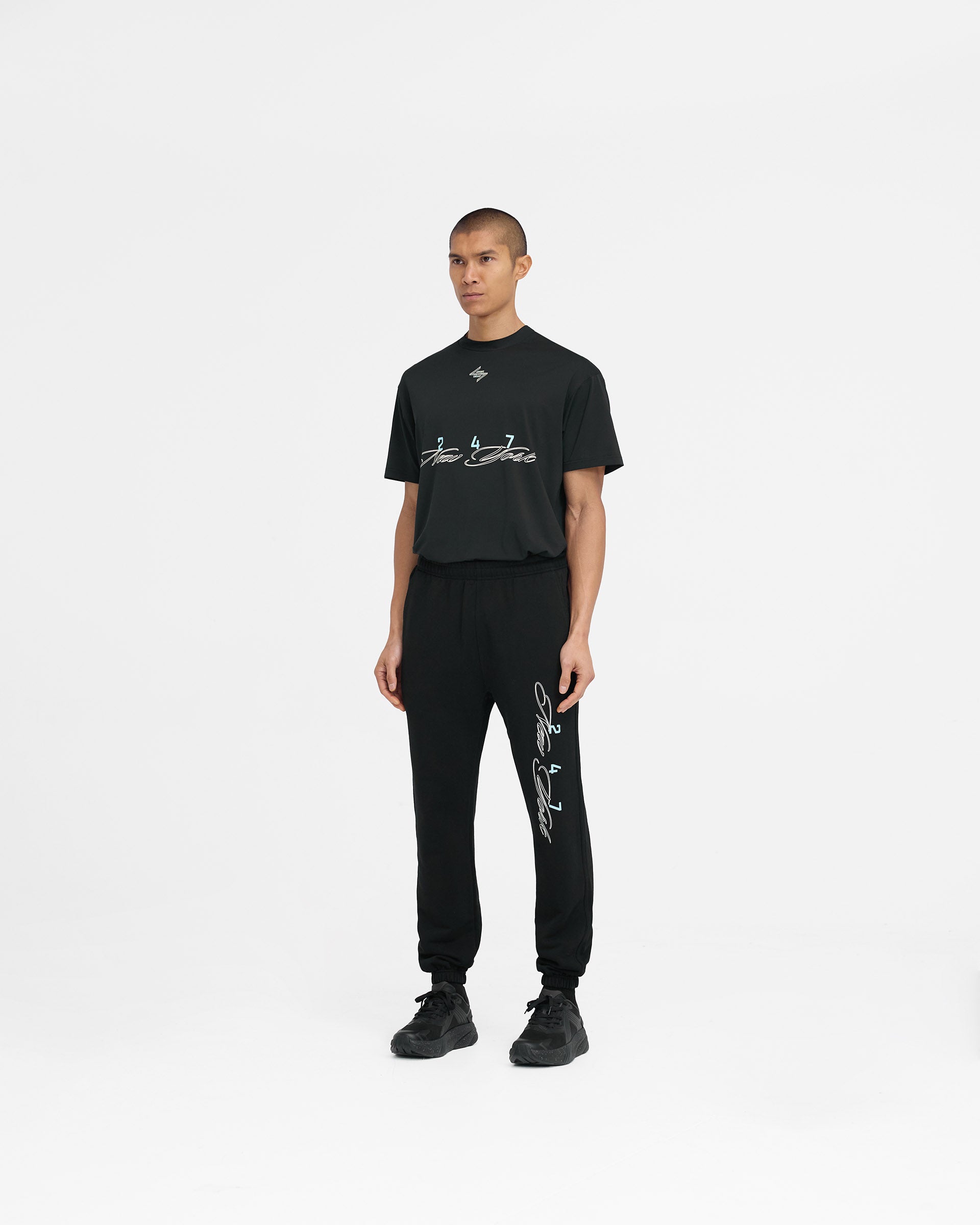 247 New York Sweatpant - Black | Comfortable Joggers for Men & Women | Perfect for Lounge, Gym & Casual Wear