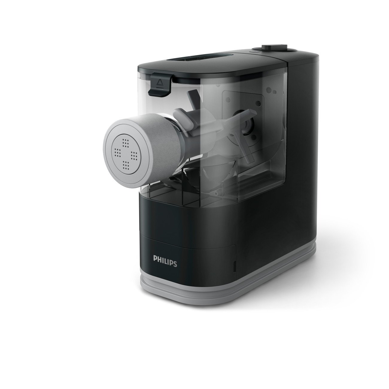 Philips Viva Collection HR2371/05 Automatic Pasta Maker Machine with 3 Pasta Shaping Discs & Recipe Book - Compact Kitchen Appliance for Homemade Noodles, Spaghetti, Fettuccine - Perfect for Family Dinners & Italian Cuisine Lovers