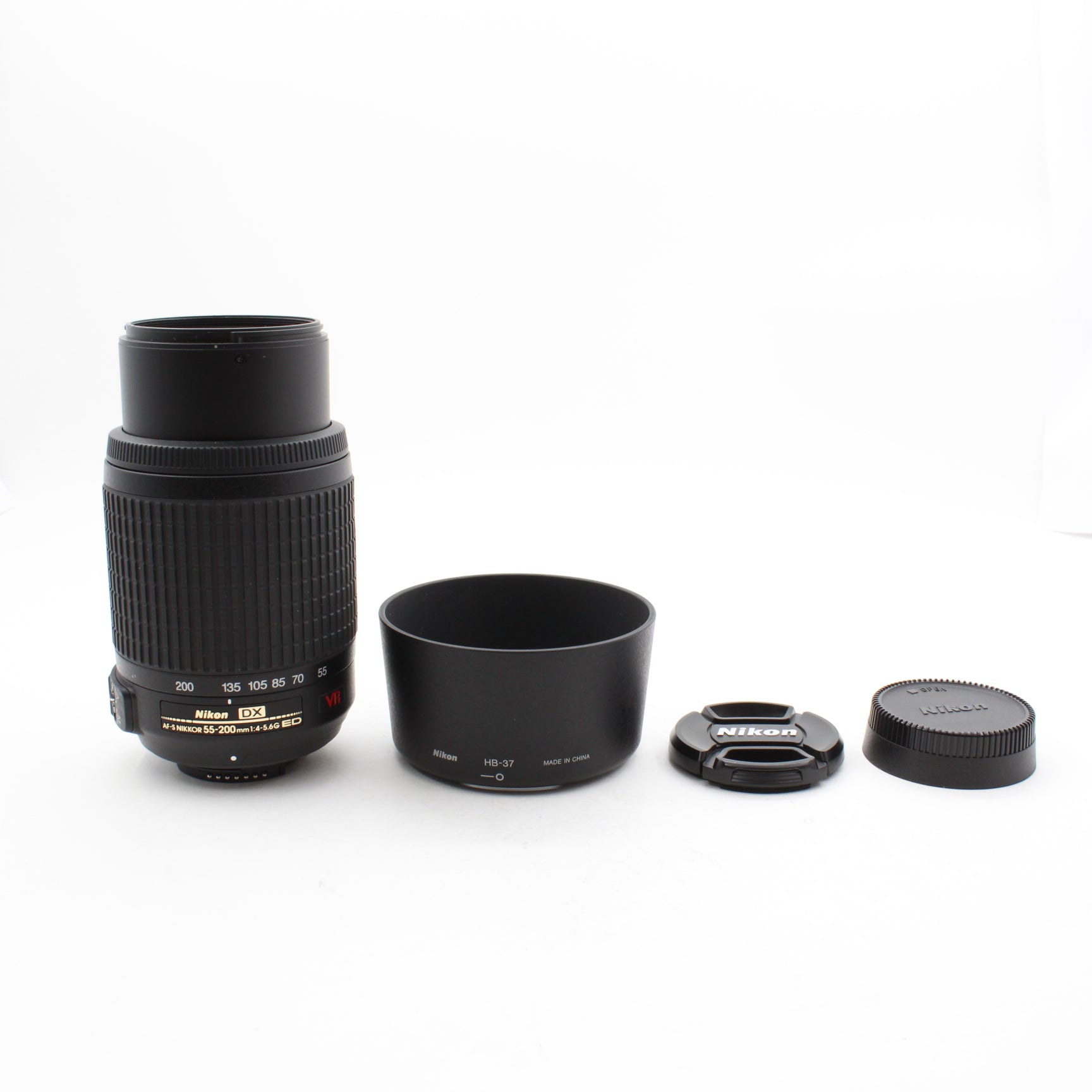 Refurbished Nikon AF-S DX NIKKOR 55-200mm f/4.5-5.6G ED VR II Lens with Vibration Reduction - Perfect for Wildlife Photography, Travel & Sports Shooting