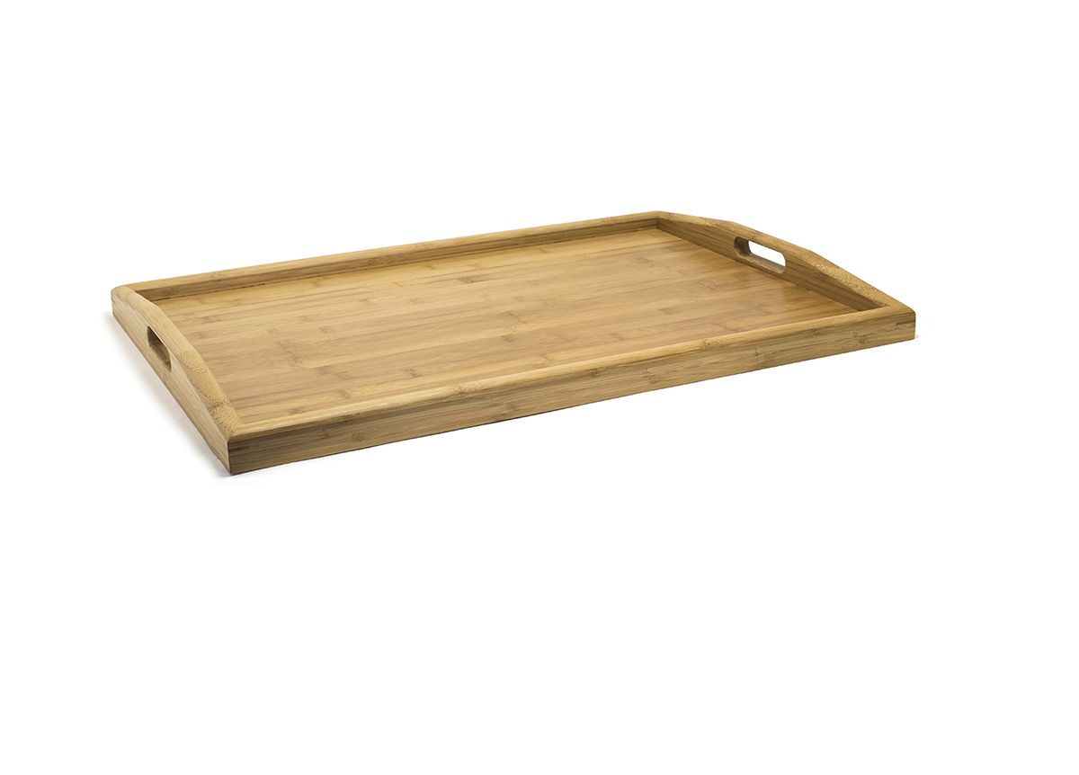 Premium Bamboo Room Service Tray Set of 2 - 26