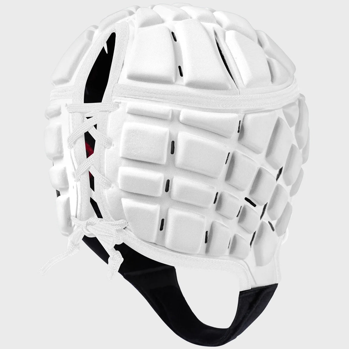 Canterbury Kid's Raze Rugby Headguard - White/Green - Youth Rugby Protective Gear for Safe Training & Matches