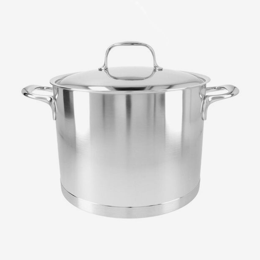 Demeyere Atlantis 7-Piece Stainless Steel Cookware Set with Lids - Premium Stock Pots for Professional Cooking & Home Kitchens