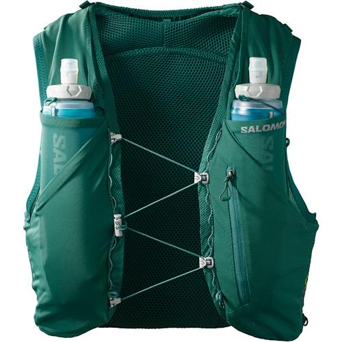 Adv Skin 5 Hydration Pack with Included Flasks - Unisex Running Vest for Trail Runners & Outdoor Enthusiasts - Perfect for Hiking, Marathon Training and Adventure Sports