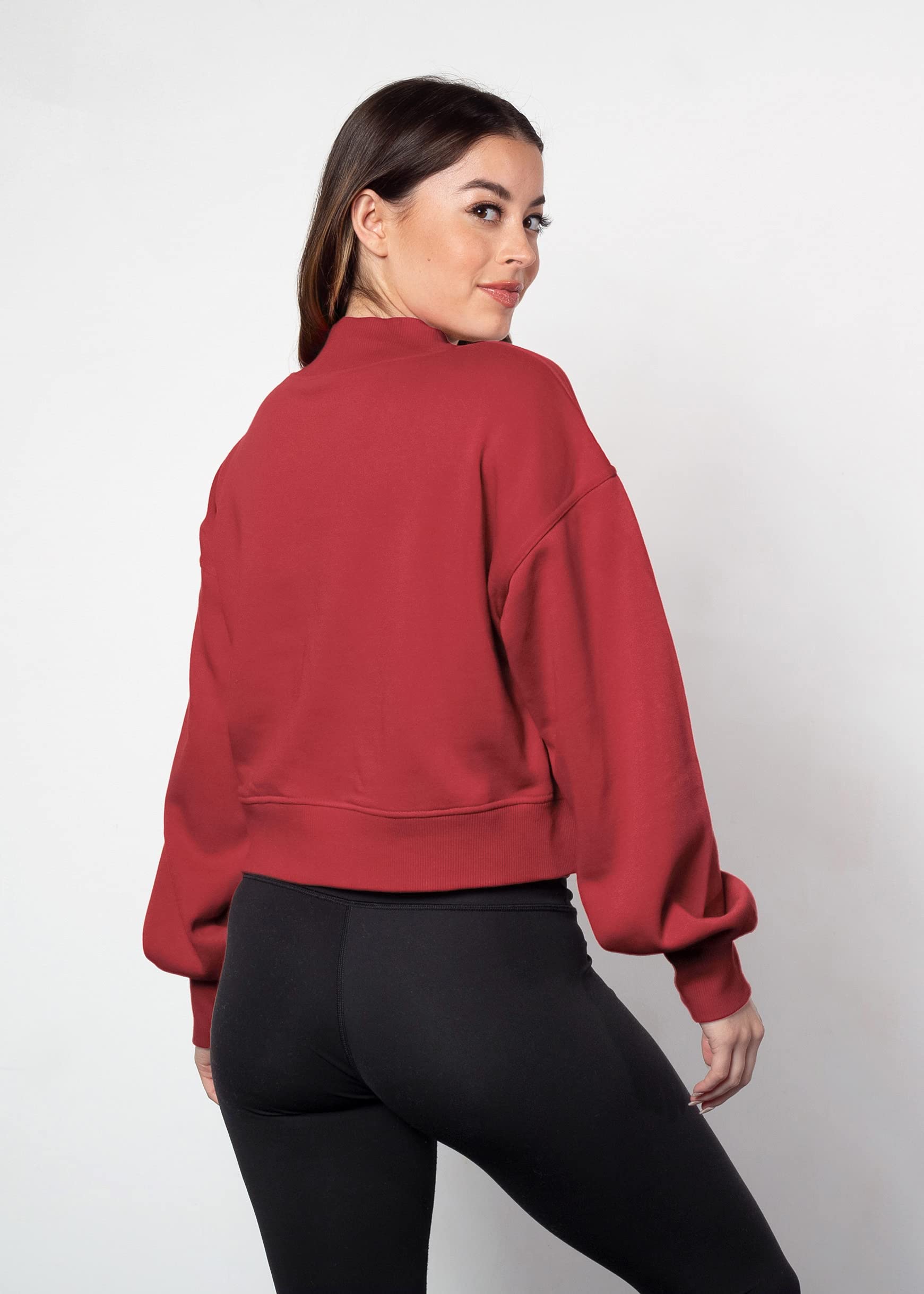 Chicka-D Women's Haily Sweatshirt - Cozy Fleece Pullover for Casual Wear, Lounge & Outfits | Trendy Fall & Winter Fashion Top