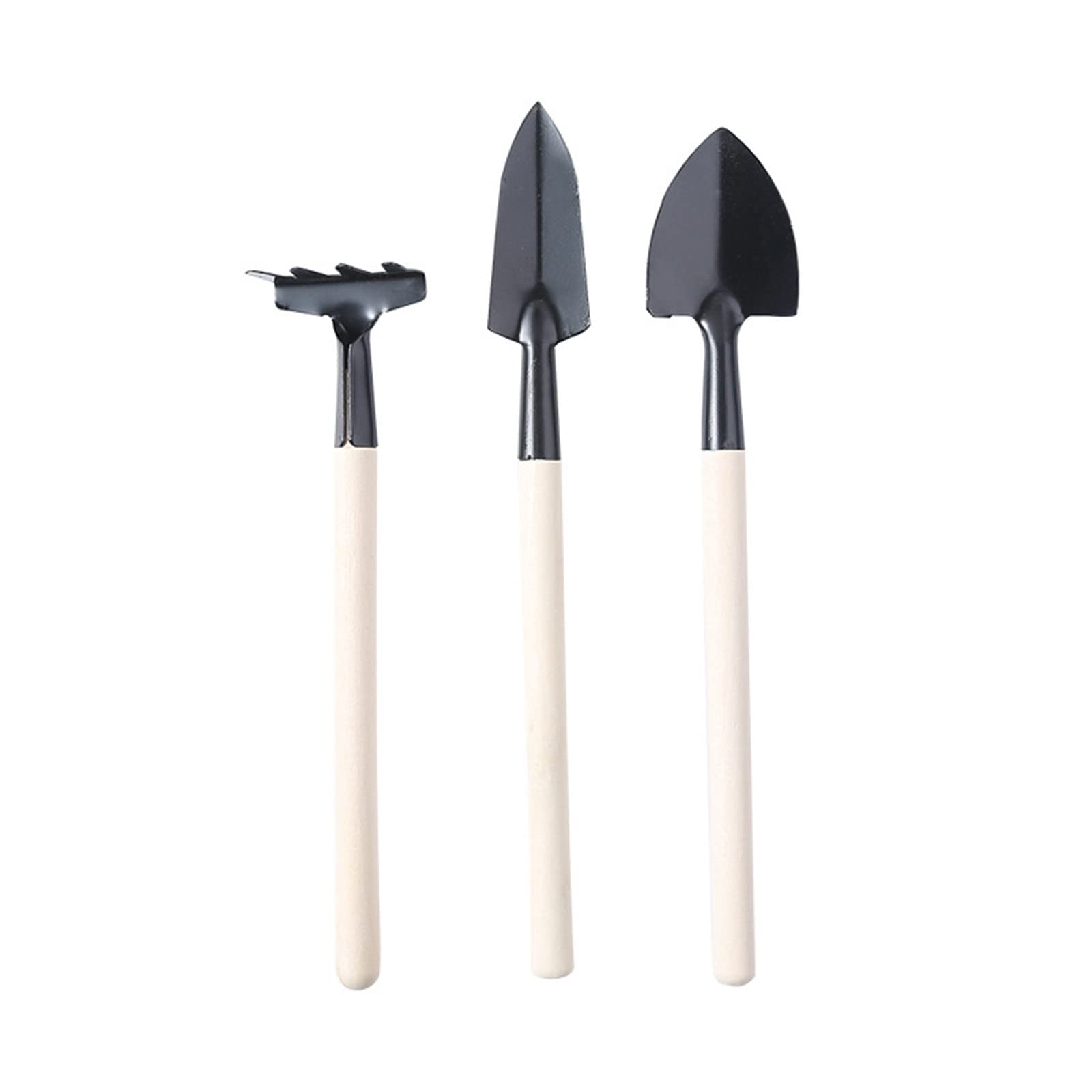 Premium 3-Piece Mini Gardening Tool Set for Indoor & Outdoor Use - Perfect Gift for Women & Men - Ideal for Planting, Patio, Lawn & Garden Care (As Shown, One Size)