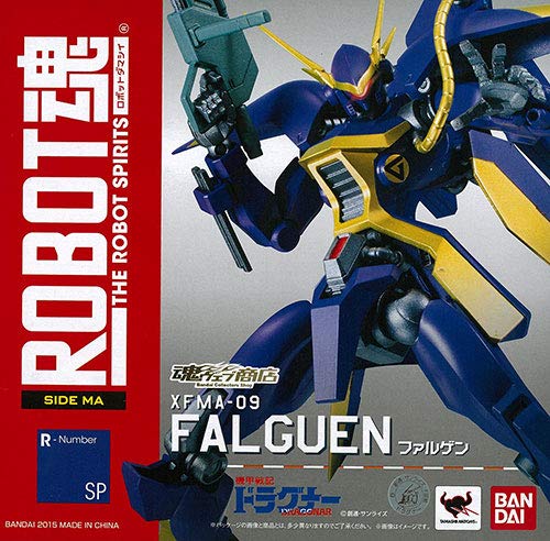 ROBOT Spirits SIDE MA Falken Action Figure - High-Quality Collectible for Anime Fans & Model Enthusiasts | Perfect for Display, Photography & Gundam Dioramas