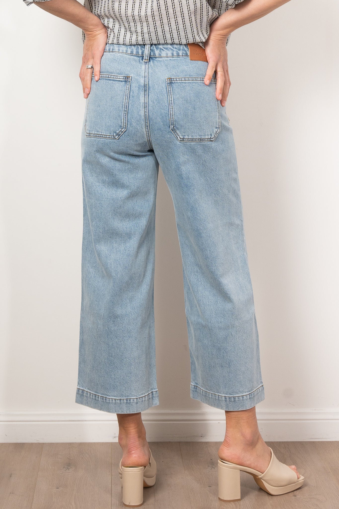 Zoe Kratzmann Women's High-Waisted Distressed Skinny Jeans - Trendy Stretch Denim Pants for Casual Wear & Night Out