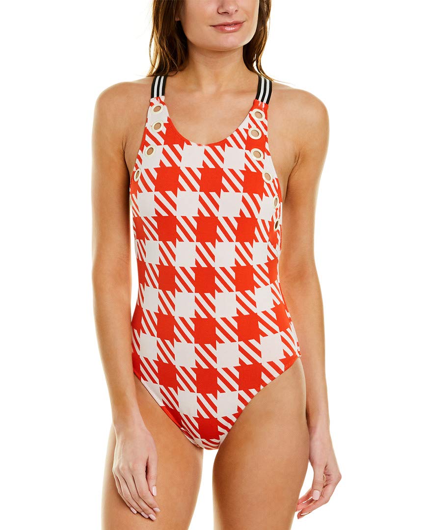 Solid & Striped Women's The Jackie One-Piece Swimsuit - Size S, Pink | Flattering Fit for Beach, Pool & Summer Vacations