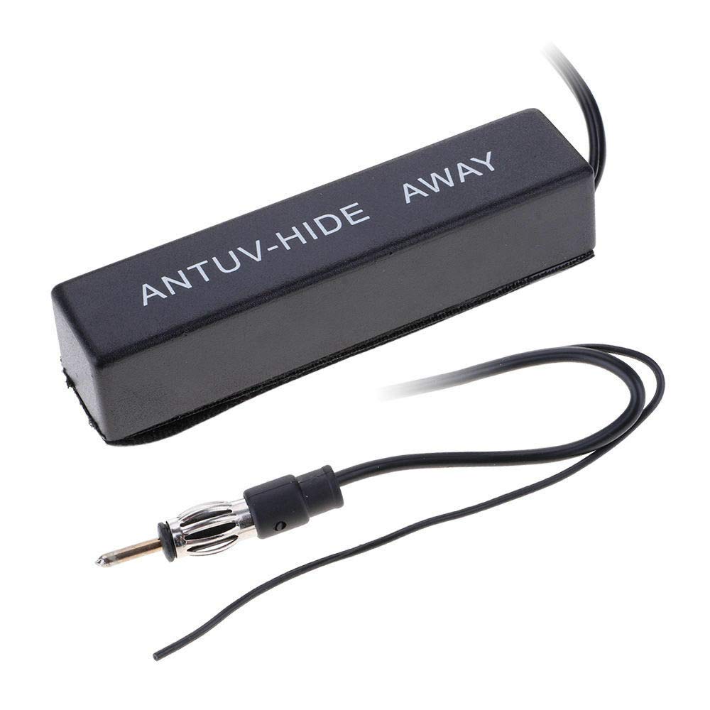 Universal Car Hidden Amplified Antenna Kit 12V Electronic Stereo AM/FM Radio - Enhanced Signal Reception for Clear Audio in Vehicles, Trucks & RVs - Perfect for Road Trips & Commuting
