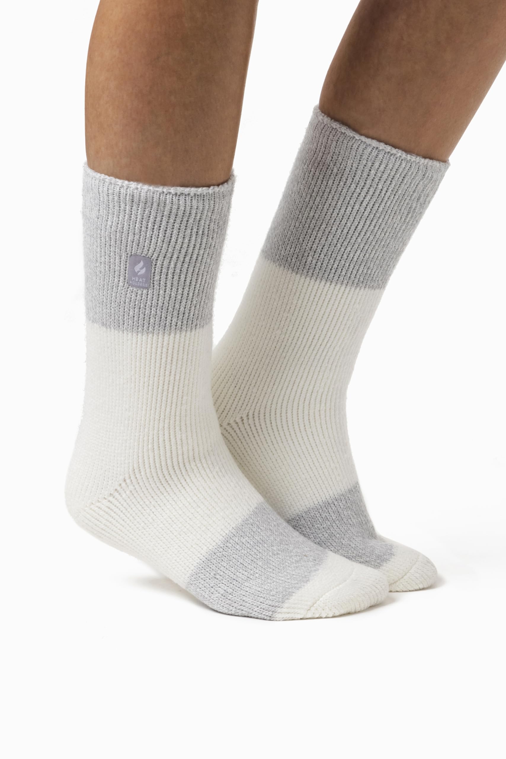Heat Holders Women's Fleece Insulated Thermal Socks - Ultra Warm Fuzzy Boot Socks for Winter | Perfect for Cold Weather, Snow Boots & Indoor Comfort