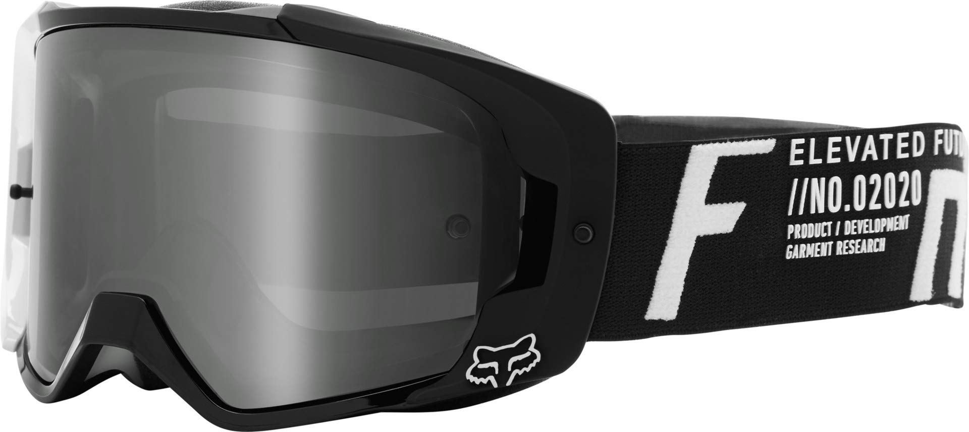 FOX RACING VUE RIGZ MOTOCROSS GOGGLE - Spark Mirrored Lens, Black - Dirt Bike & ATV Riding Gear for Off-Road Protection