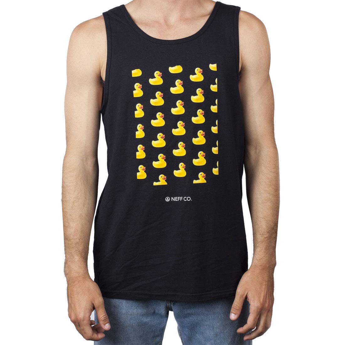 NEFF Men's Graphic Tank Top T-Shirts - Cool & Comfortable Summer Muscle Tees for Gym, Beach & Casual Wear