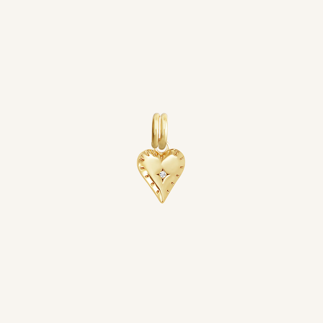Eternal Heart Charm Necklace - Sterling Silver Love Pendant for Women - Perfect for Valentine's Day, Anniversary & Romantic Gifts