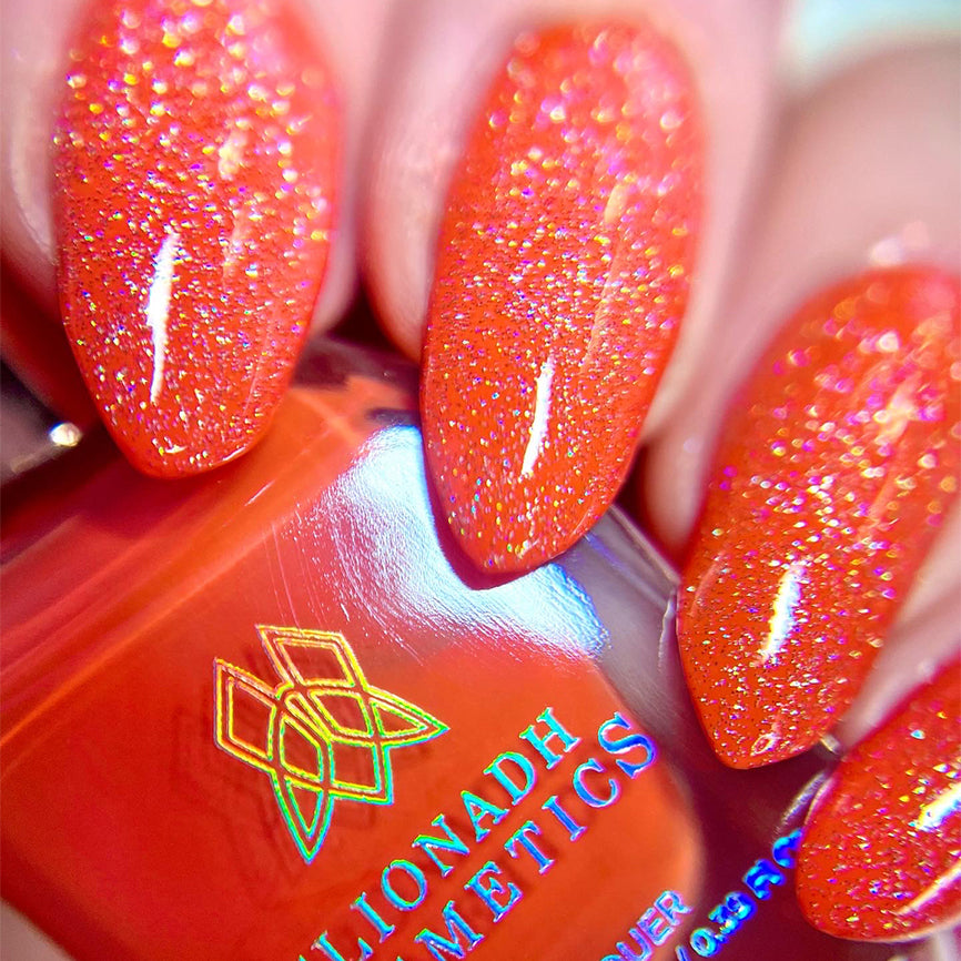 Lava Lamp Nail Polish - Long Lasting Glow in The Dark Nail Lacquer for Women - Perfect for Parties, Halloween & UV Light Events