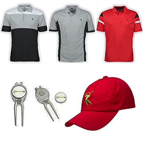 Special Offer - 3 T-shirts + Golf Hat + Divot Ball Marker