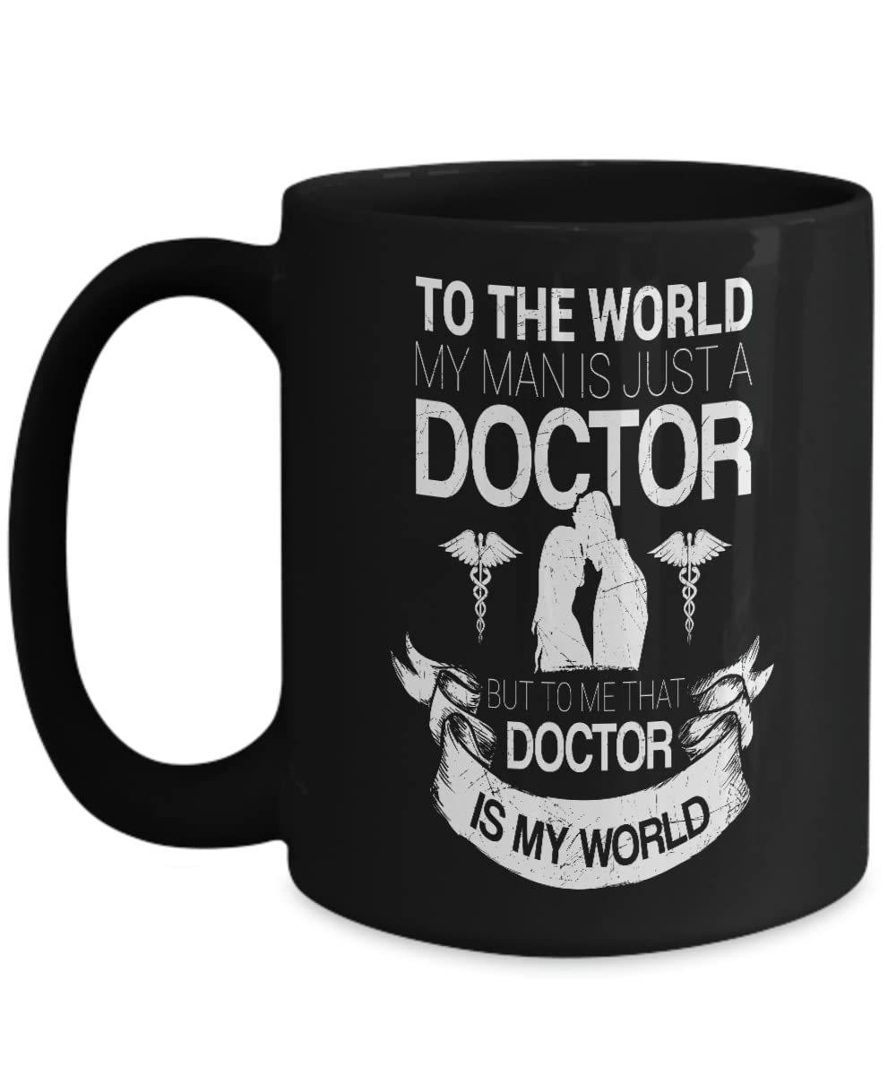 Funny Doctor Coffee Mug - Romantic Humorous Gift for Husband, Boyfriend - Perfect for Valentine's Day, Anniversary & Office Use