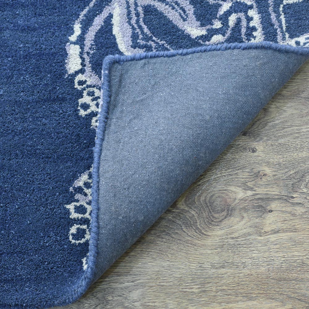 Stylish Hand Tufted Area Rug - Soft Modern Boho Chic Home Decor for Living Room, Bedroom, Nursery | Non-Slip Eco-Friendly Floor Carpet