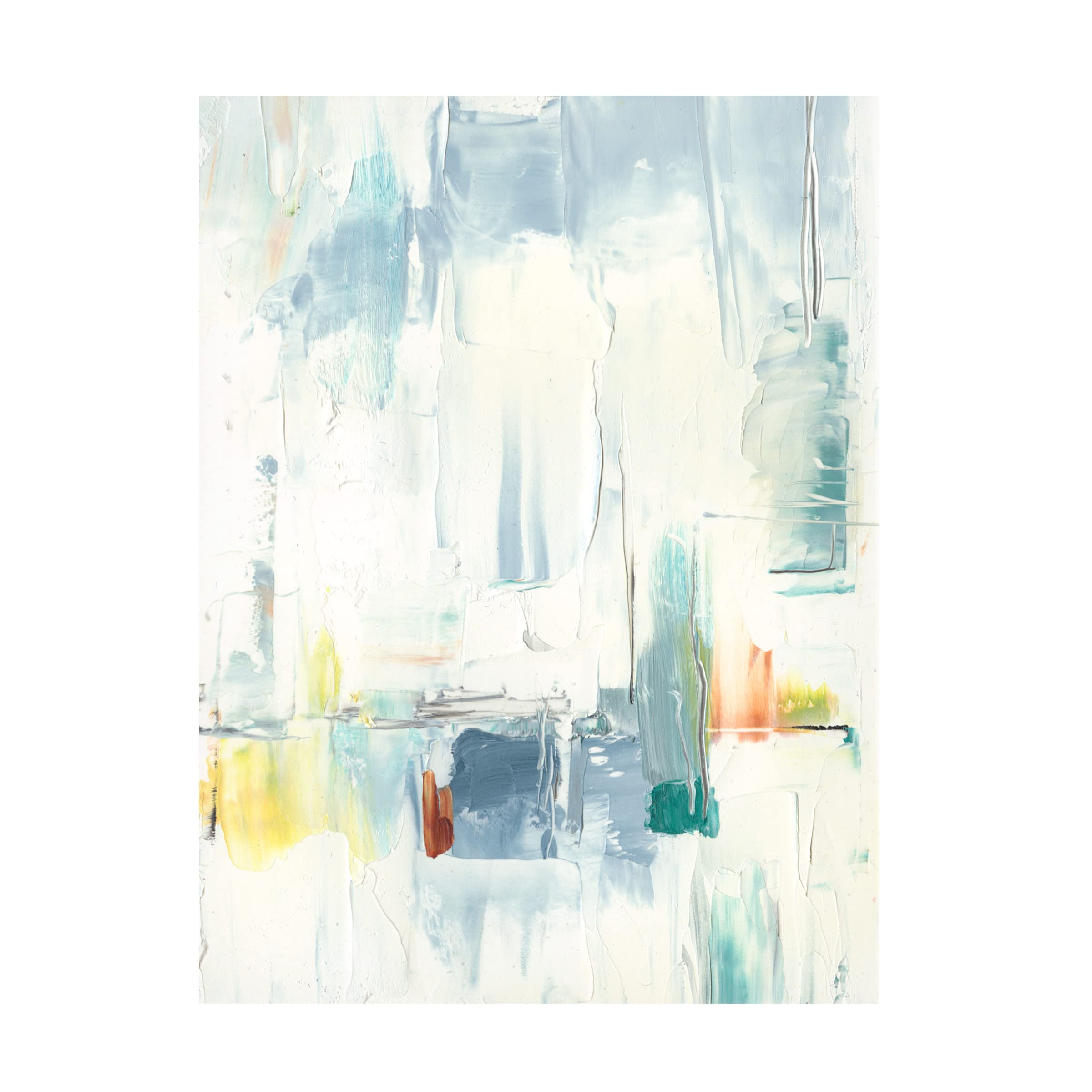 Trademark Fine Art 'Rainy City II' Canvas Wall Art Print by Ethan Harper - Urban Rainy Street Scene Painting for Living Room, Bedroom & Office Decor