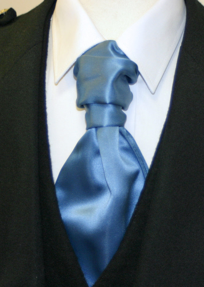 Elegant Ruche Cravat Tie - Premium Quality Formal Neckwear for Weddings & Business Events - Perfect for Groomsmen, Office Professionals & Special Occasions