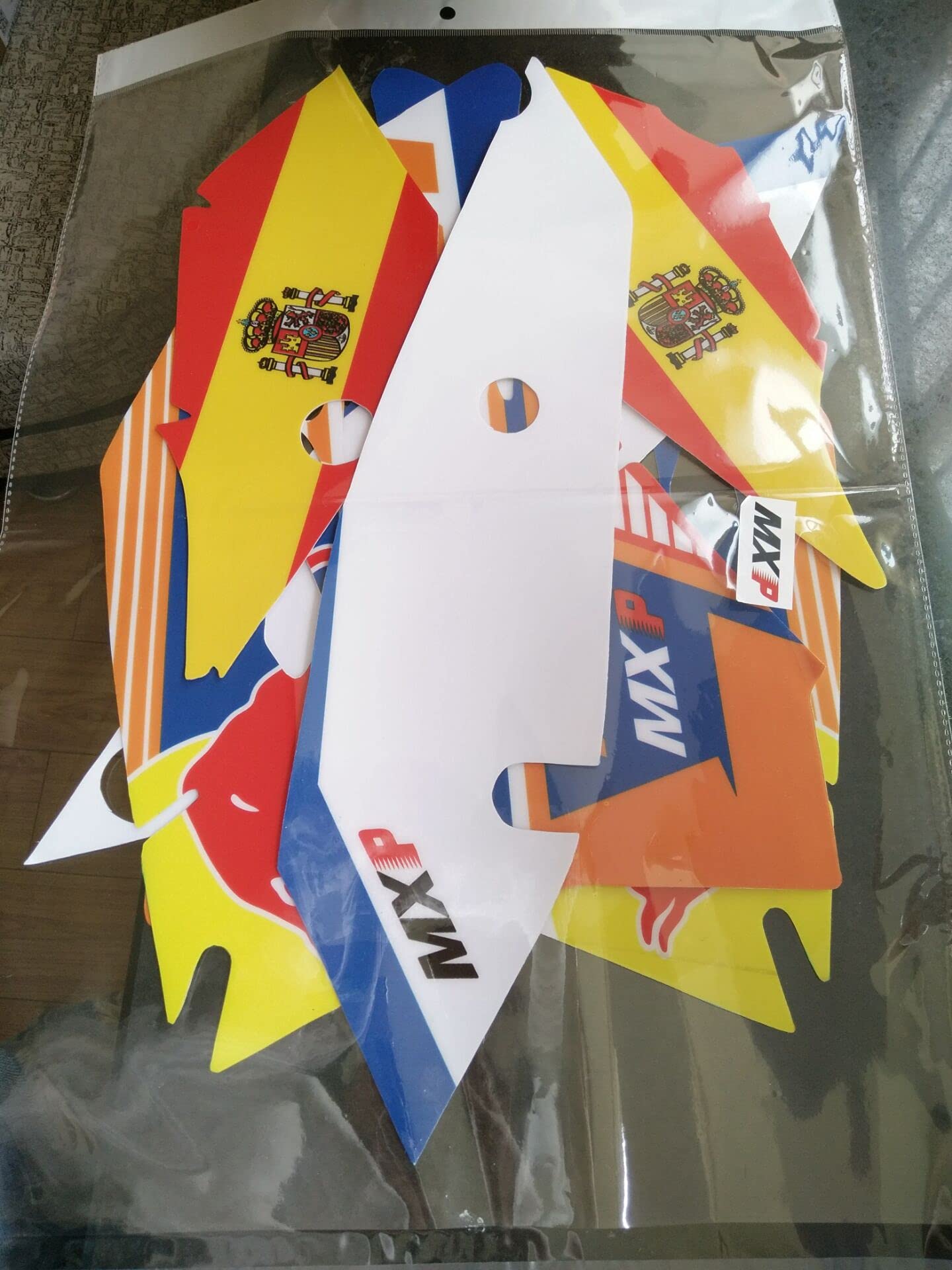 Custom Dirt Bike Decals & Motocross Stickers for KTM 125 200 250 300 350 450 500 EXC (2008-2011 Models) - High-Quality Motorcycle Graphics for Off-Road Racing & Trail Riding