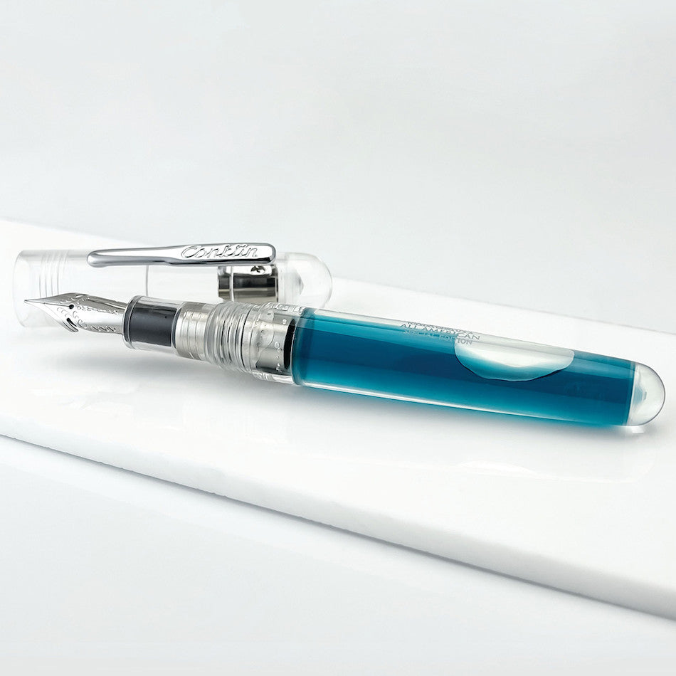 Conklin All American Demonstrator Fountain Pen - Special Edition Luxury Writing Instrument for Calligraphy, Journaling & Office Use