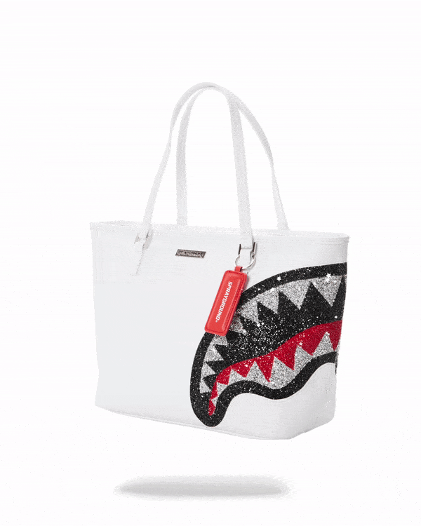 ClearCut Tote Bag - Stylish & Durable White Canvas Tote for Shopping, Beach, Work & Everyday Use