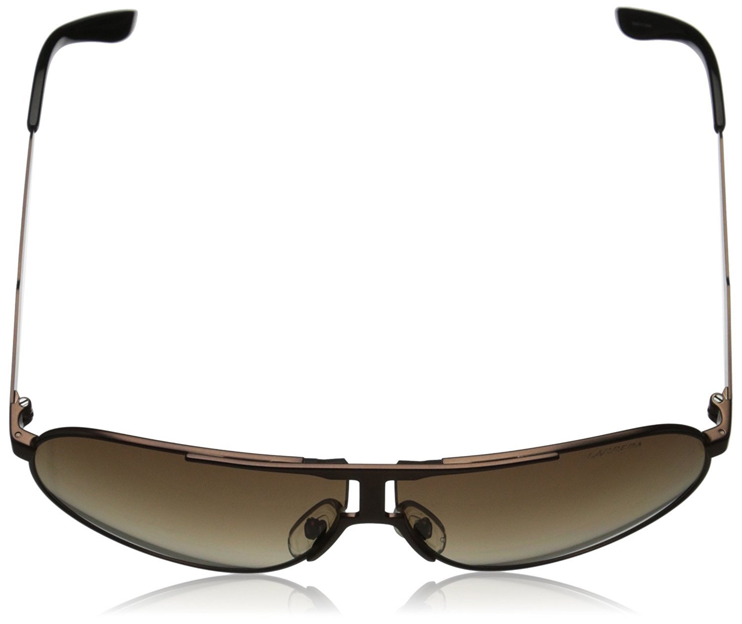 Carrera PANAMERIKA/S Pilot Sunglasses - Semi Matte Brown & Brown Gradient Lenses (64mm) | Premium Aviator Style by Safilo Group | Perfect for Driving, Travel & Outdoor Adventures
