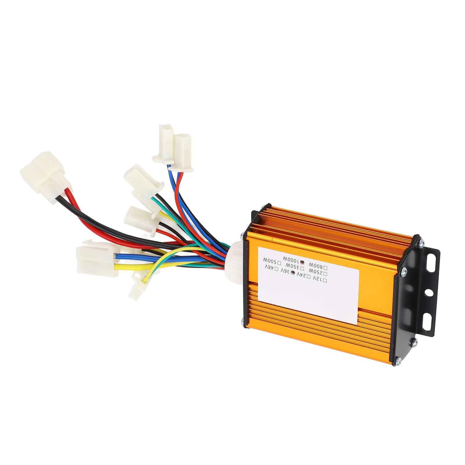 Premium Aluminum Alloy Brushed Motor Controller - Durable Groove Design for Electric Scooters, Bikes & Tricycles | Long-Lasting Performance for Commuting & Outdoor Adventures