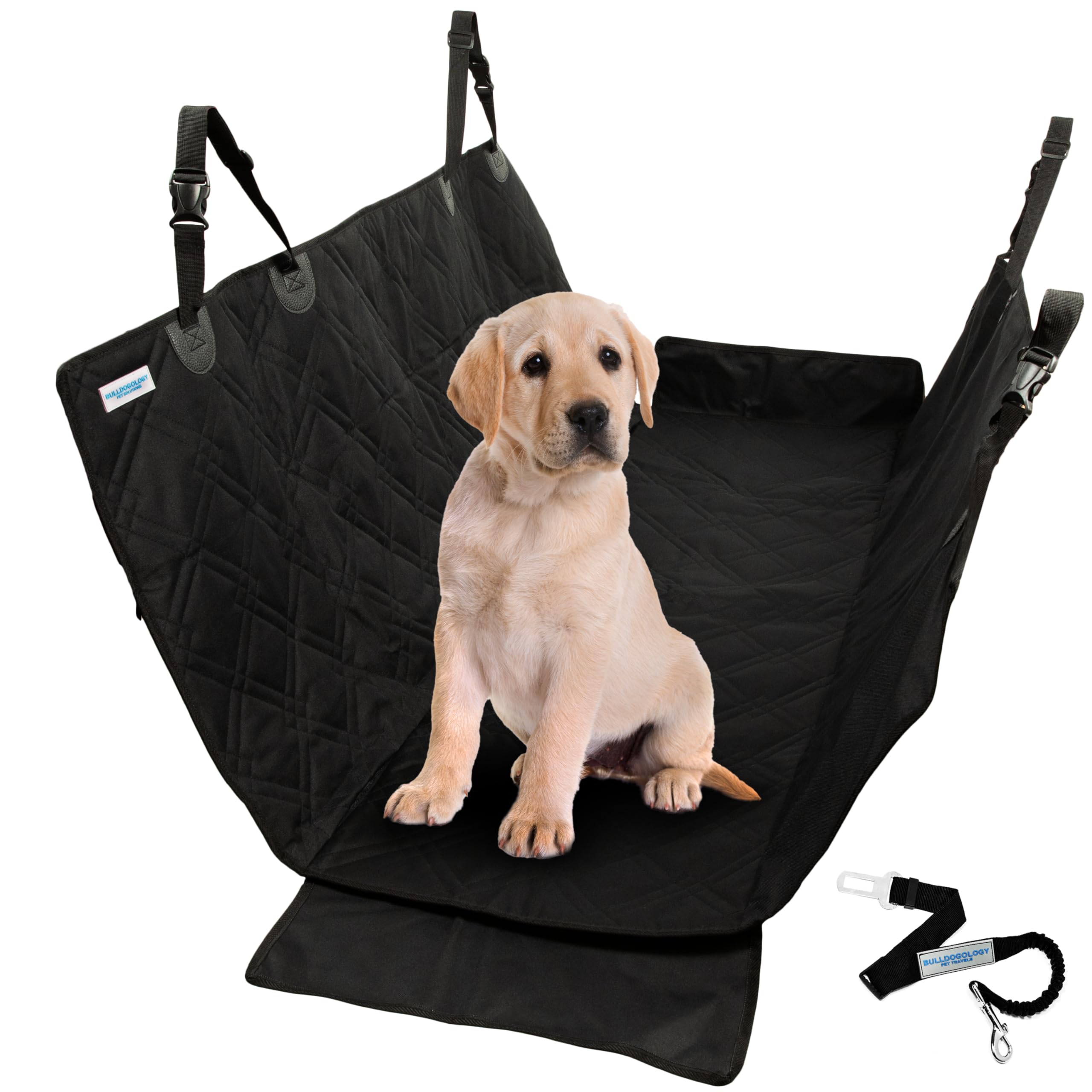 Bulldogology Waterproof Dog Car Seat Cover for SUV & Truck - 58