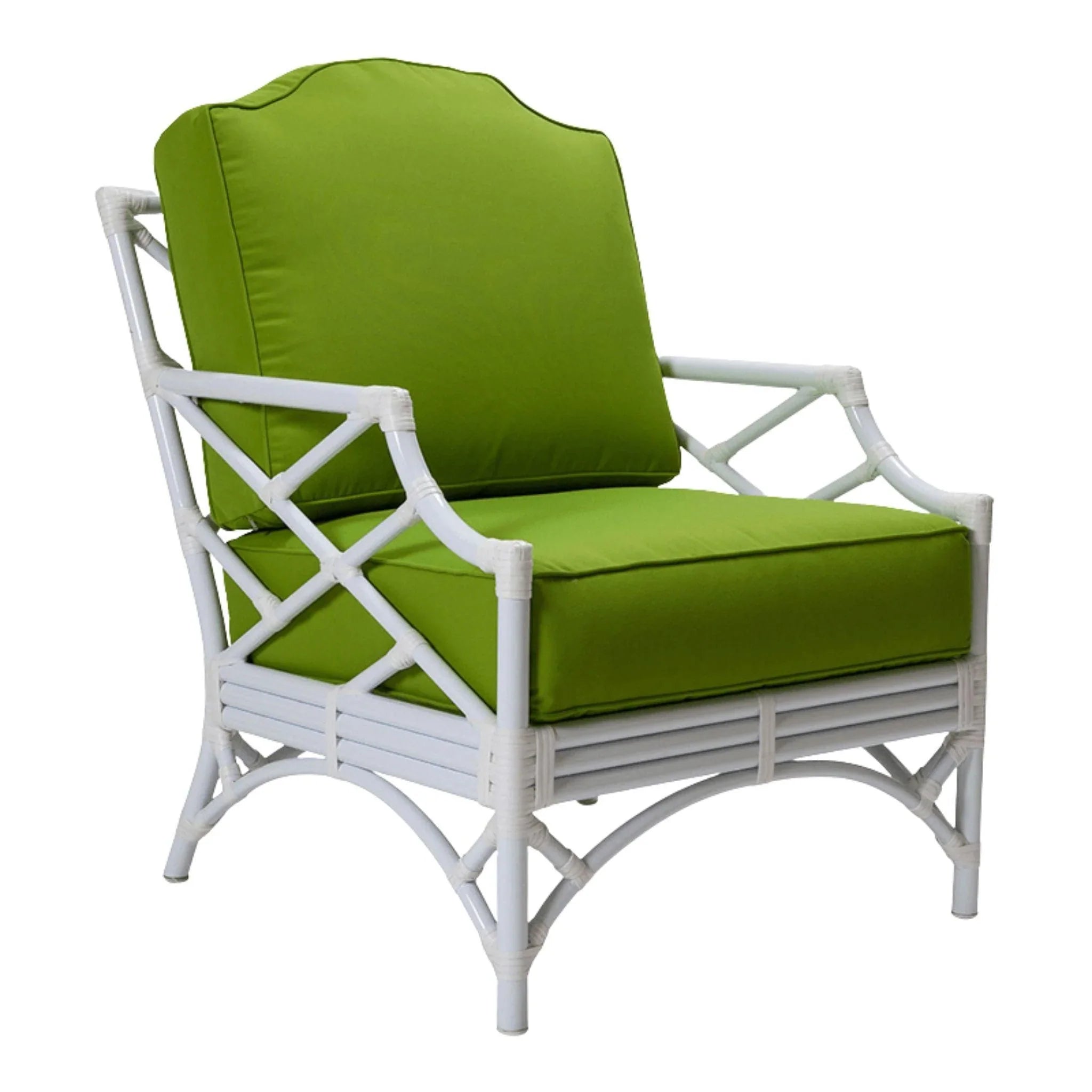 Chinese Chippendale Style Outdoor Lounge Chair - Elegant Patio Furniture for Garden, Poolside & Backyard Relaxation