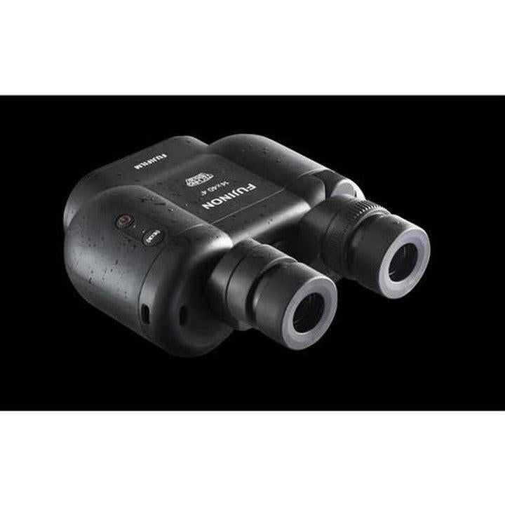 Fujinon Techno Stabi TSX 1440 14x40 Image Stabilized Binoculars - High Power Zoom for Bird Watching, Hunting & Travel (Black/Yellow/Navy Blue) | Waterproof & Fogproof Outdoor Optics