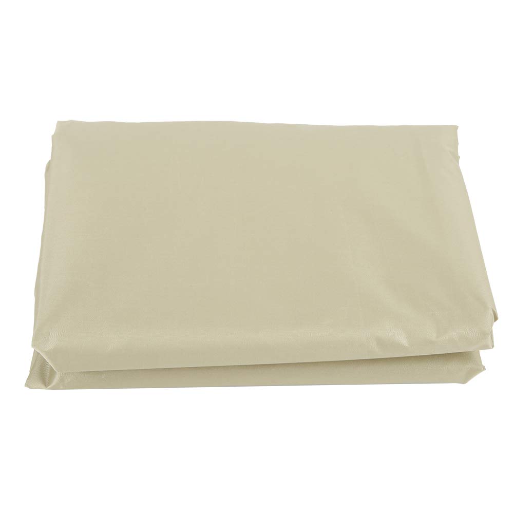 Waterproof 3-Person Patio Swing Chair Cover - Outdoor Canopy for Garden, Poolside, Balcony & Backyard (Beige) | UV Protection & All-Weather Use