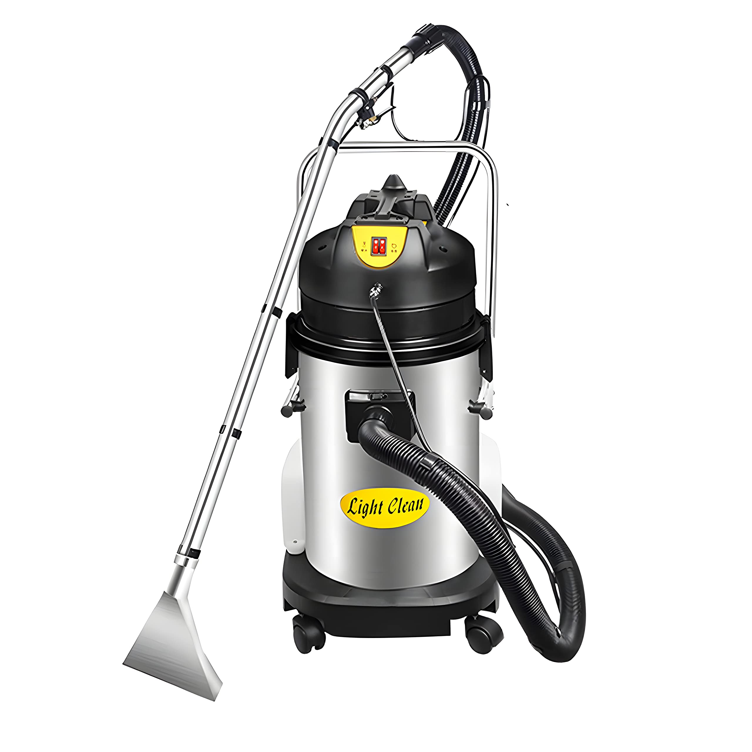 Commercial Upright Carpet Cleaner Machine - 40L/11Gal 3-in-1 Carpet Extractor with Telescoping Wand Tool Kit (110V) - Powerful Deep Cleaning for Home, Office & Hotel Carpets