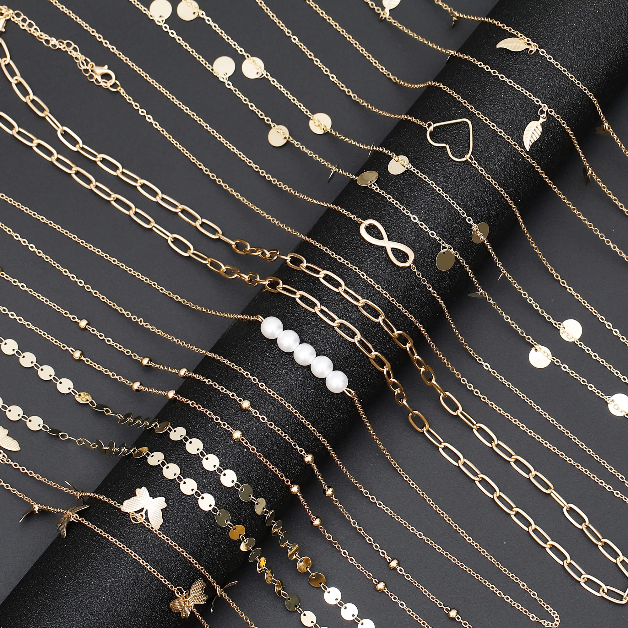 TOBENY 9PCS Women's Waist Chain Body Jewelry Set - Gold & Silver Belly Chains for Bikini, Beach, Summer Outfits | Sexy Body Accessories for Pool Party, Vacation, Festival
